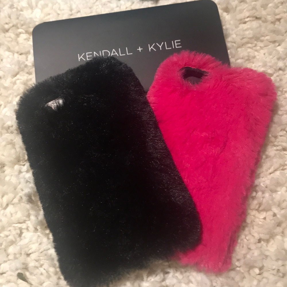 Furry IPhone 8/7/6s/6 Case KENDALL & KYLIE